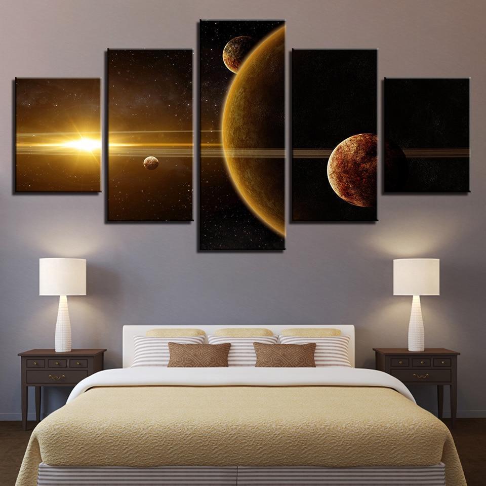Solar System Planets 01 – Space Canvas Wall Art