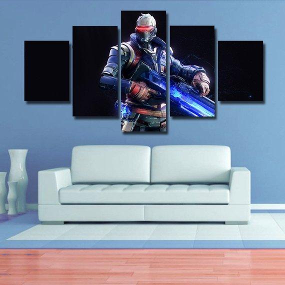 Soldier 76 – Gaming Canvas Wall Art