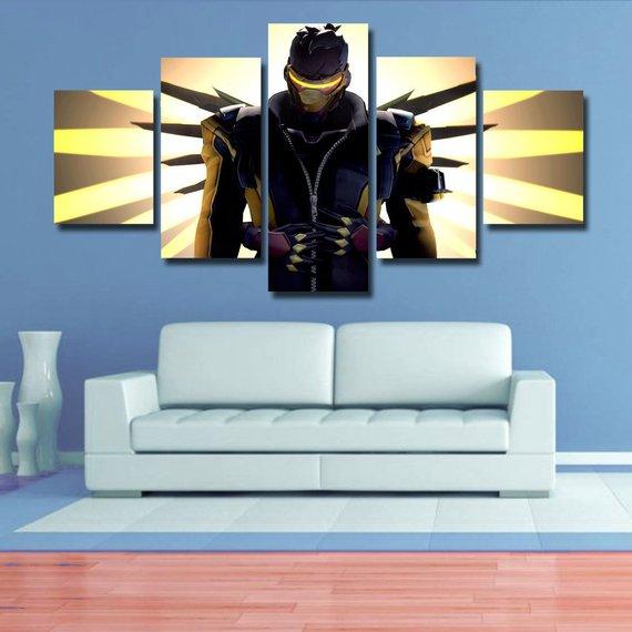 Soldier 76 Overwatch – Gaming Canvas Wall Art