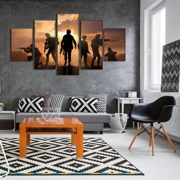 Soldier Freedom – Army Canvas Wall Art