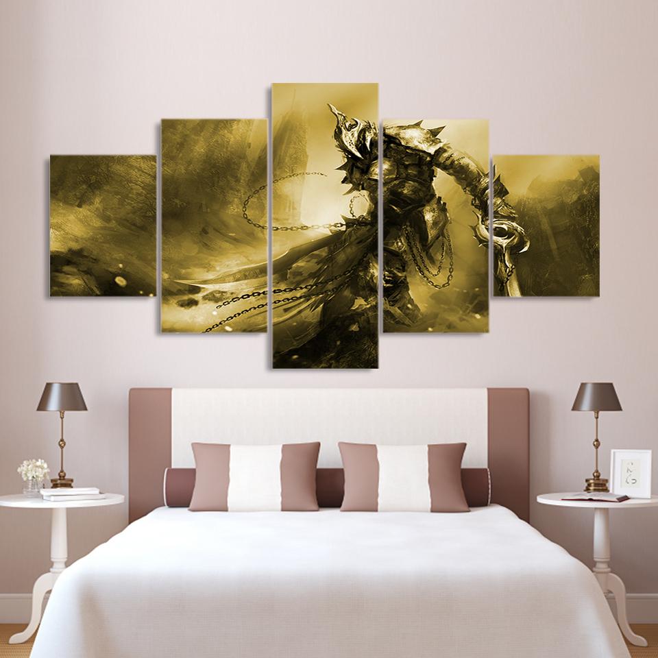 Soldier In Battlefield 02 – Army Canvas Wall Art