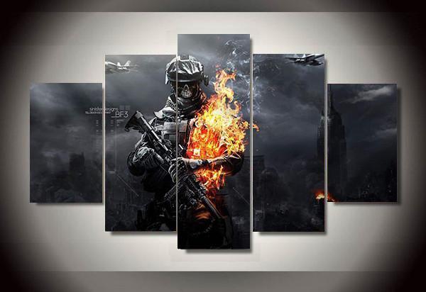 Soldiers 3 – Army Canvas Wall Art