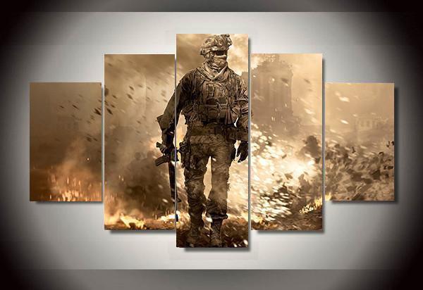 Soldiers 4 – Army Canvas Wall Art