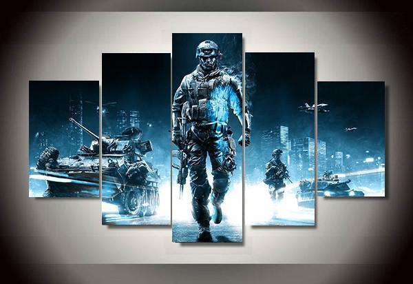 Soldiers 8 – Army Canvas Wall Art