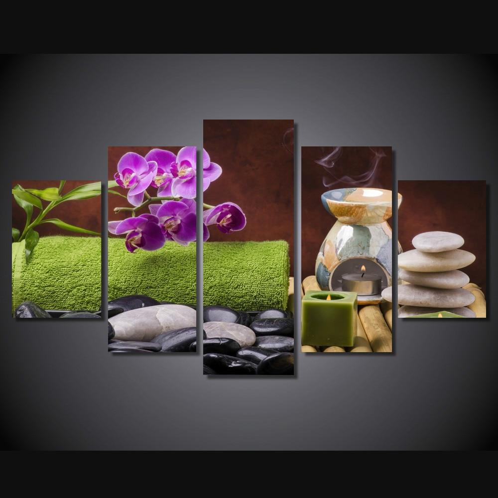 Spa Still Life Wellness Relax 01 – Nature Canvas Wall Art