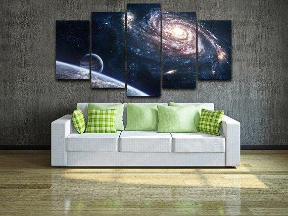 Space Milky Way – Space Canvas Wall Art