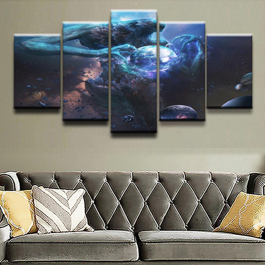 Space Monster – Space Canvas Wall Art