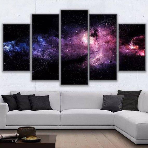 Space Nebula – Nature Canvas Wall Art