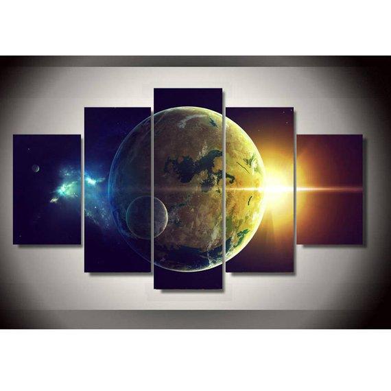 Space Planets – Space Canvas Wall Art