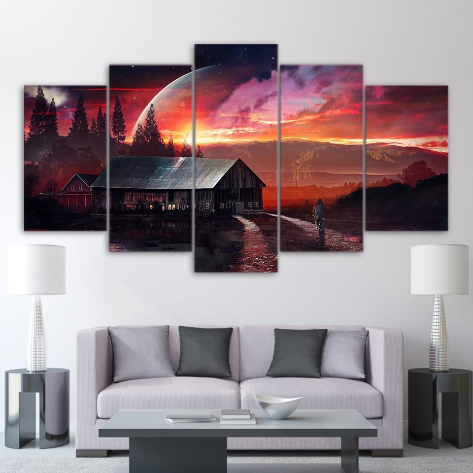 Spectacular Barn – Nature Canvas Wall Art