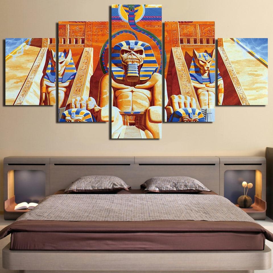 Sphinx Egyptian Pharaoh – Pyramid Canvas Wall Art