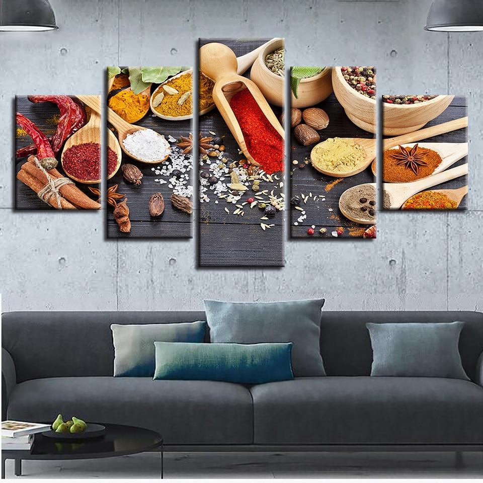Spices 21 – Kitchen Canvas Wall Art