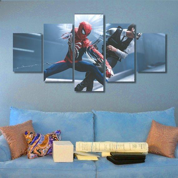 Spider-Man Ag – Dc Canvas Wall Art