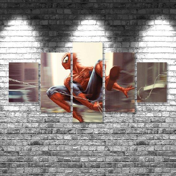 Spiderman – Famous Person Canvas Wall Art