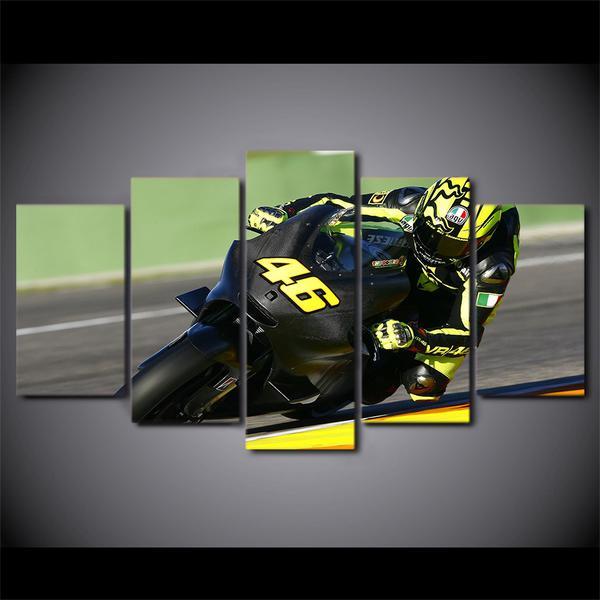 Sportbike Motorcycle Racing 01 – Automative Canvas Wall Art