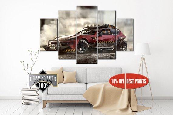 Sports Car Ferrari Ff – Automative Canvas Wall Art