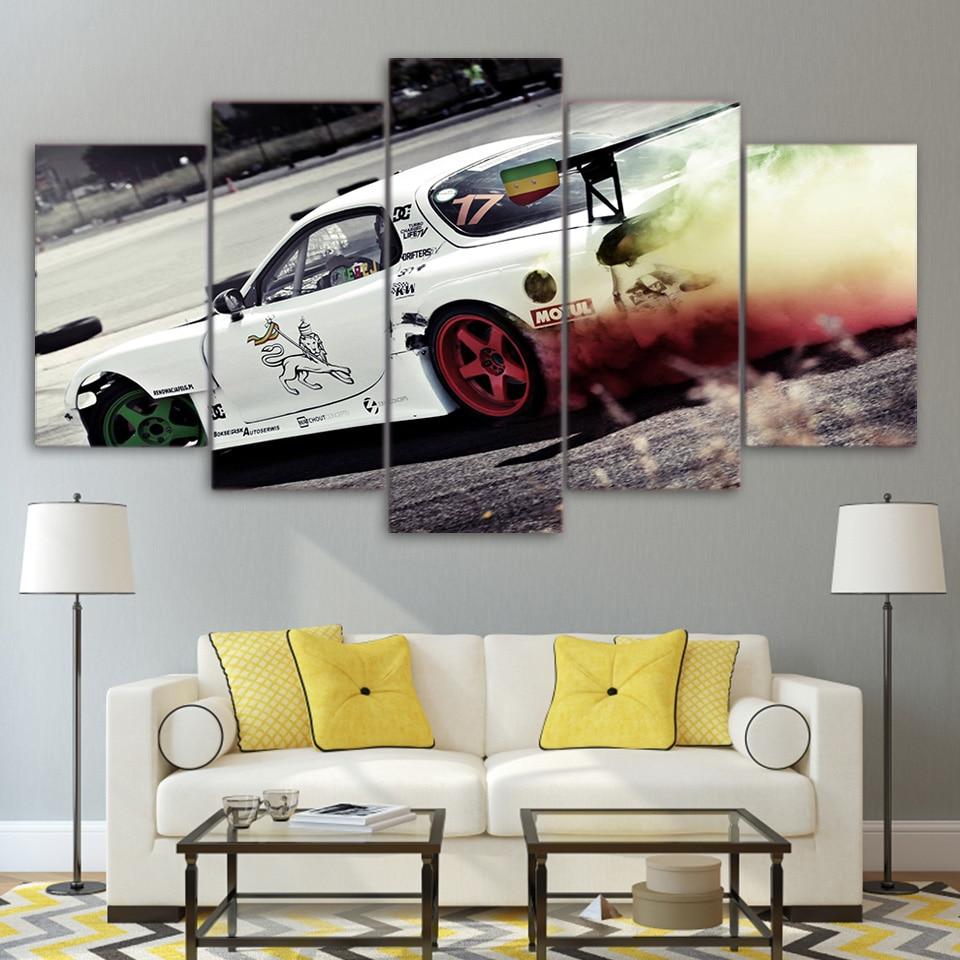 Sports Car Race 01 – Automative Canvas Wall Art