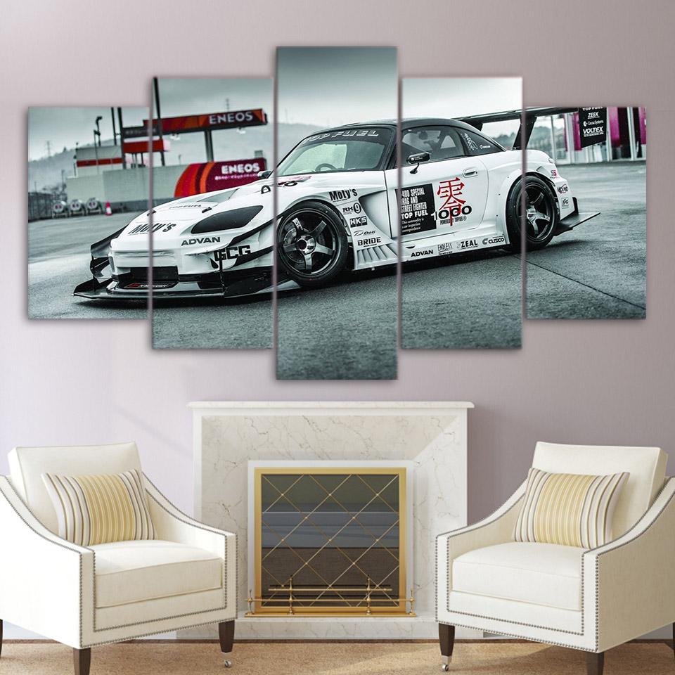 Sports Car Racing Auto – Automative Canvas Wall Art