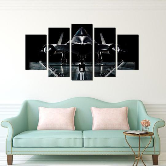 Sr-71 Blackbird – Aircraft Canvas Wall Art