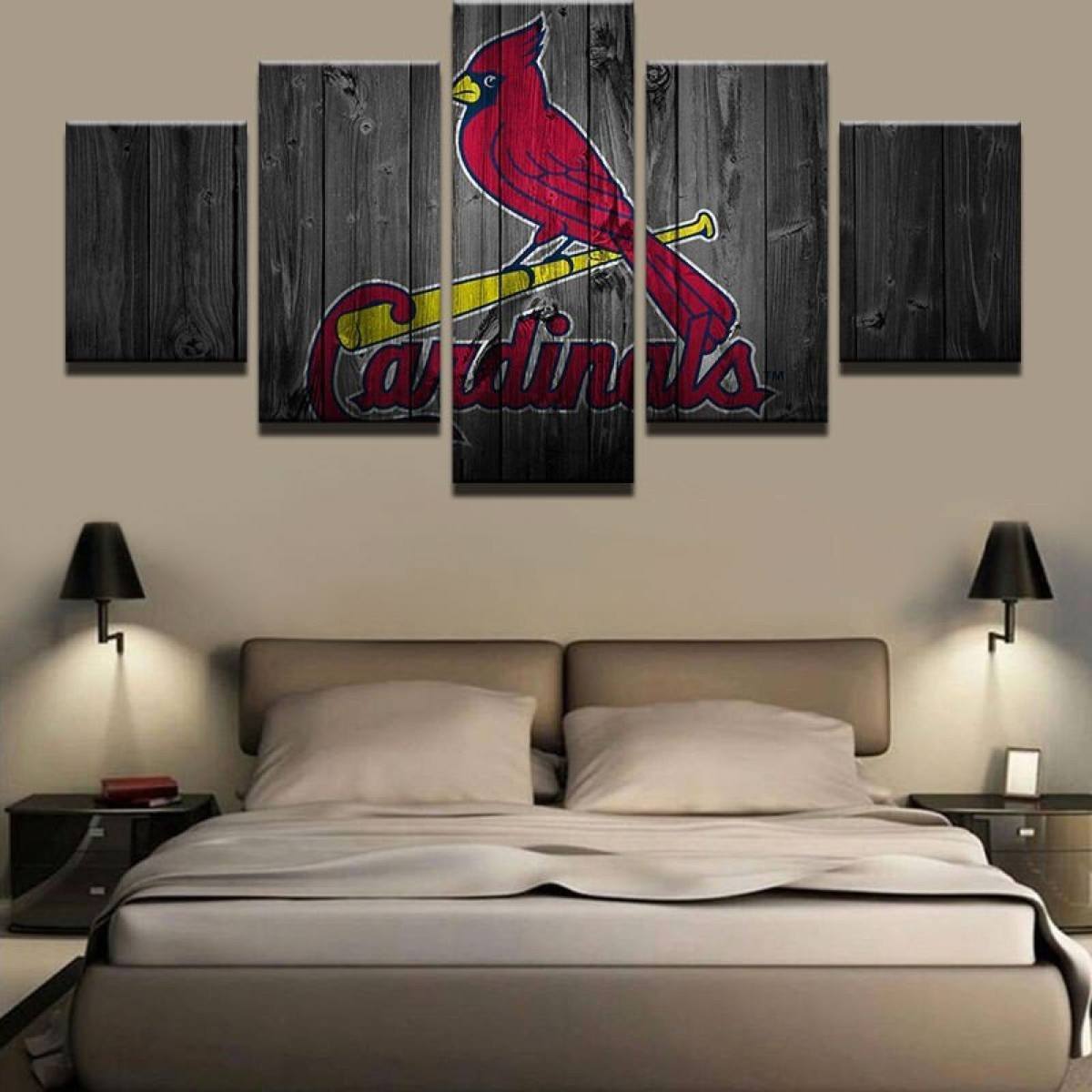 St. Louis Cardinals Logo – Sport Canvas Wall Art