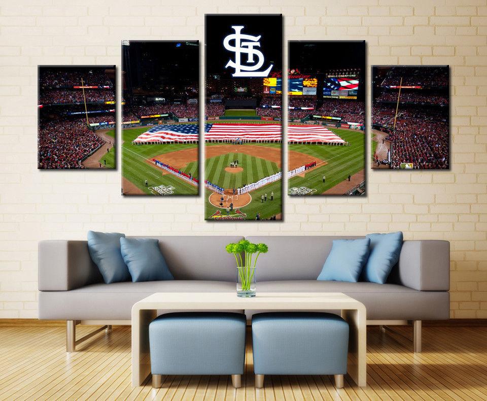 St Louis Cardinals Match Stadium – Sport Canvas Wall Art