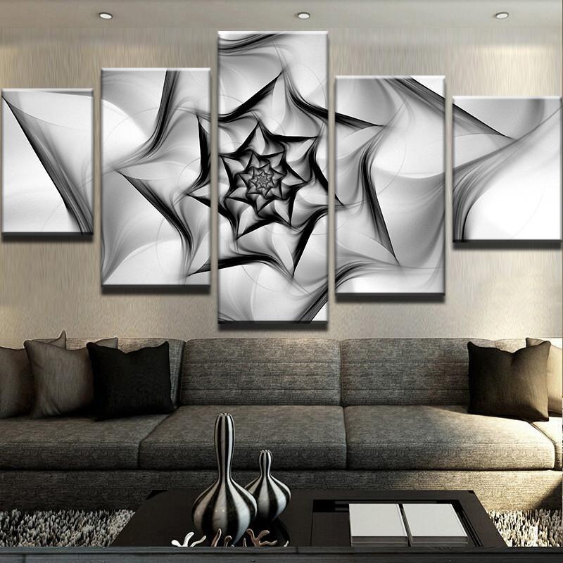 Star – Abstract Canvas Wall Art