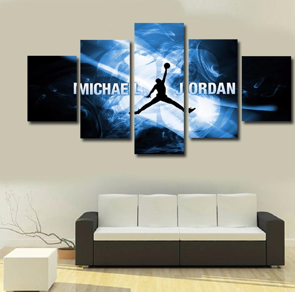 Star Michael Jordon – Famous Person Canvas Wall Art