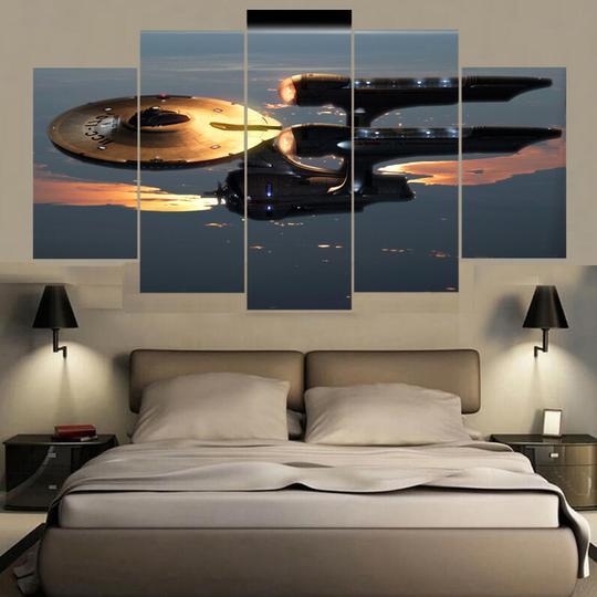 Star Trek Starship Enterprise – Aircraft Canvas Wall Art