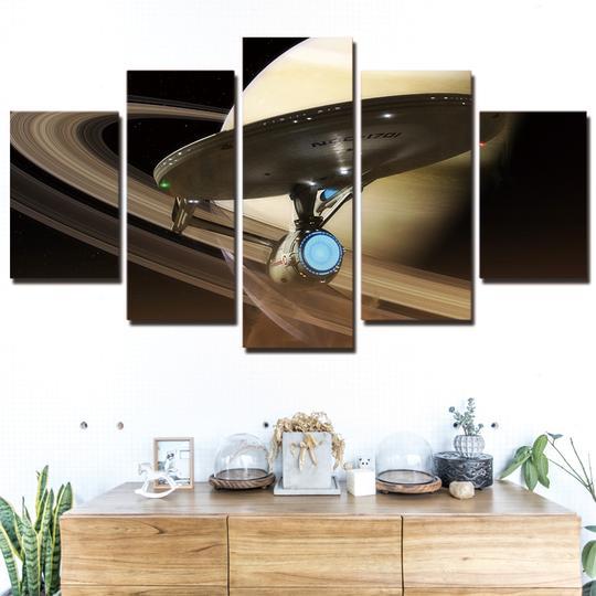 Star Trek Starship Enterprise Ncc-1701 – Aircraft Canvas Wall Art