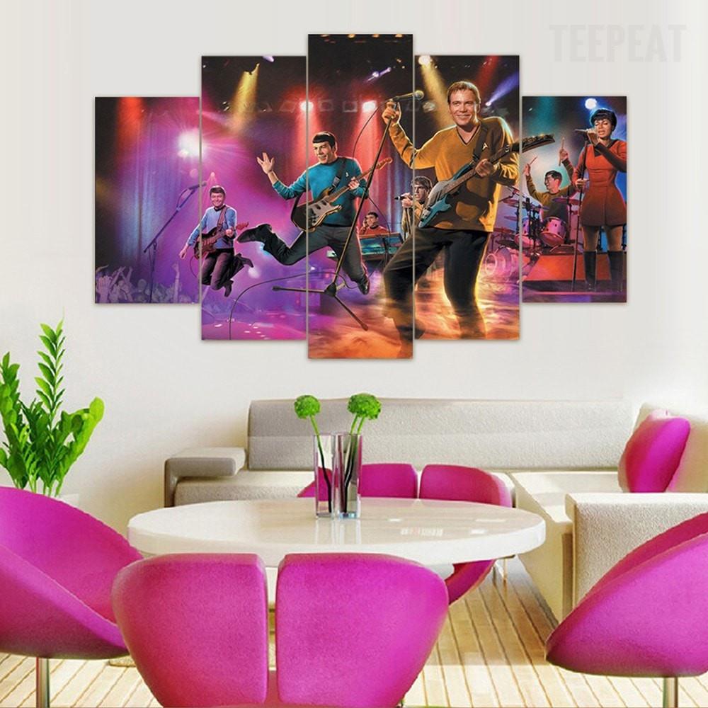 Star Trek “The Good Ol Days” – Music Canvas Wall Art