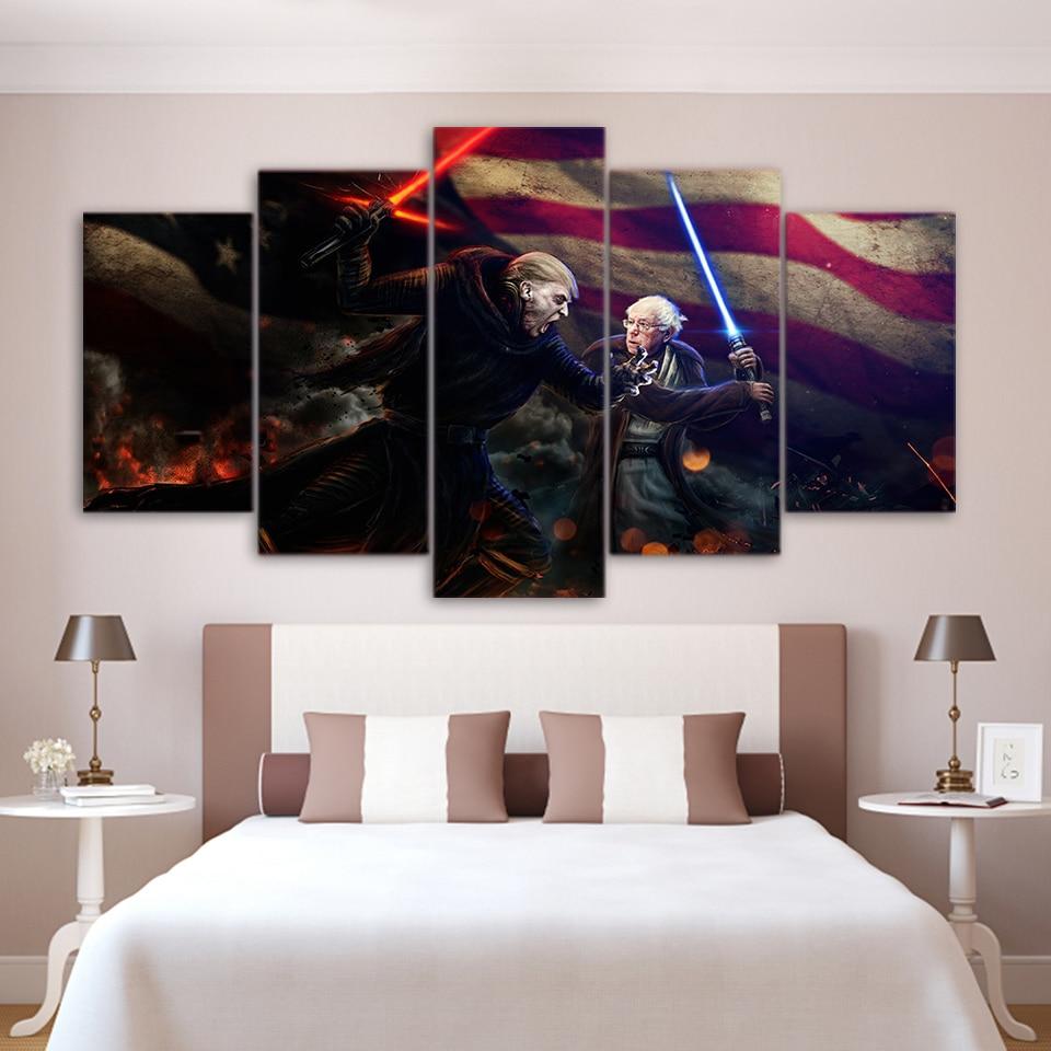 Star War Fight – Movie Canvas Wall Art