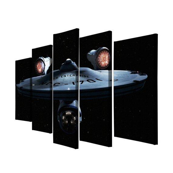 Star War New Star Trek – Movie Canvas Wall Art