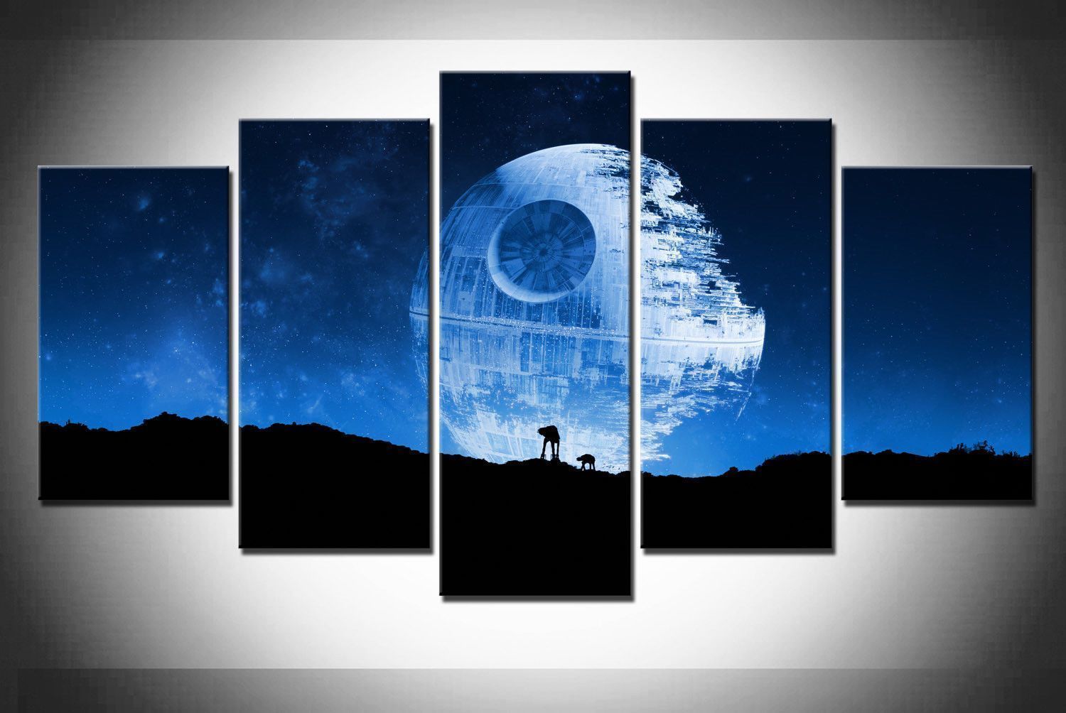Star Wars Death Star At-At Movie – Canvas Wall Art