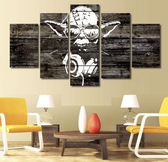 Star Wars Dj Yoda Movie – Canvas Wall Art