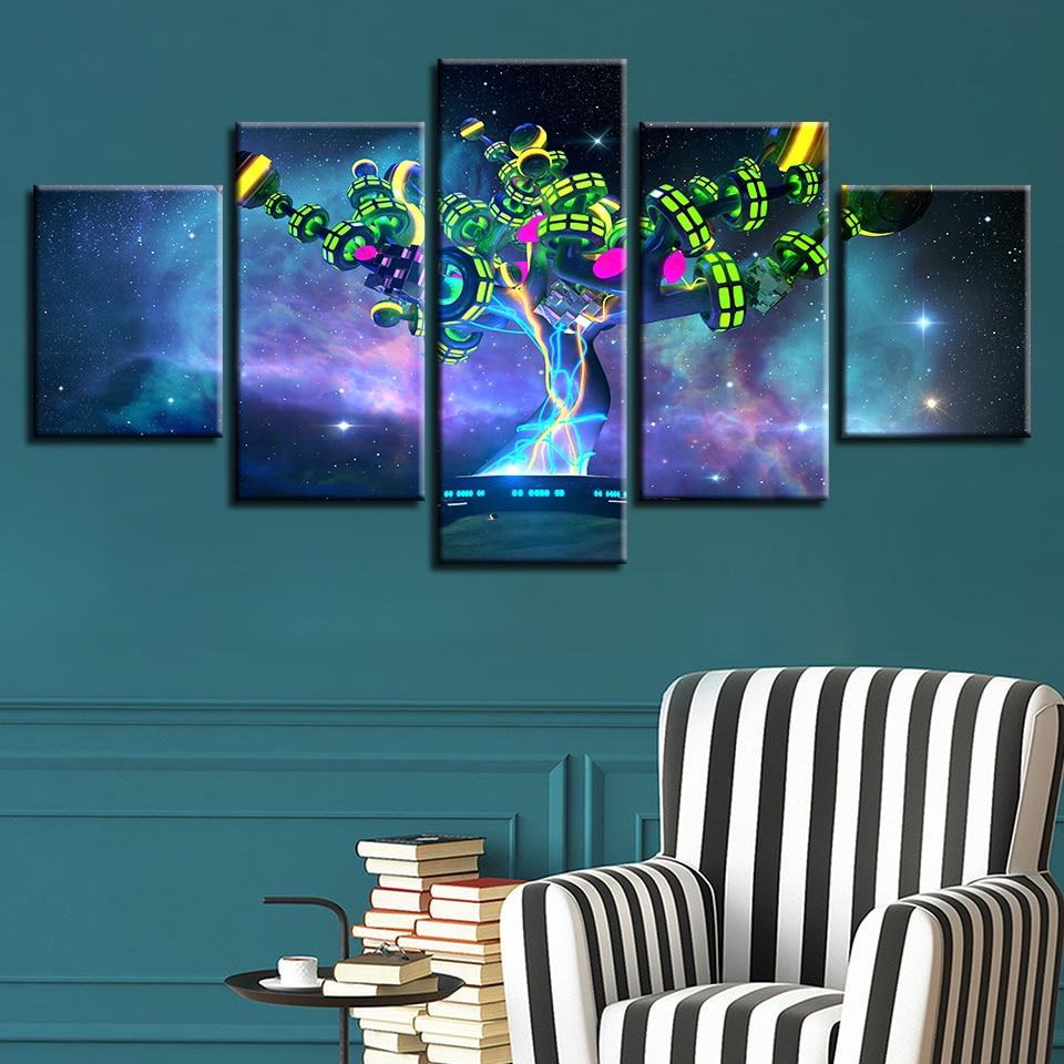 Starry Sky 21 – Abstract Canvas Wall Art