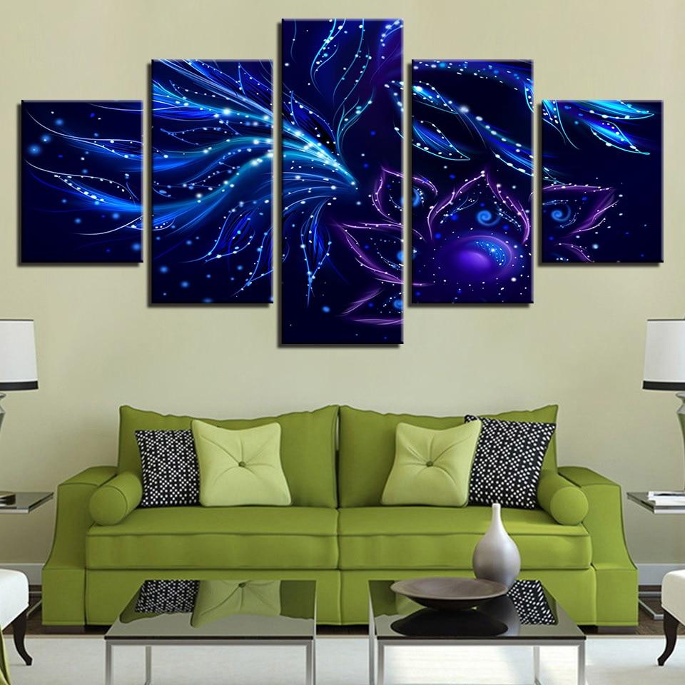 Starry Sky Night View – Space Canvas Wall Art