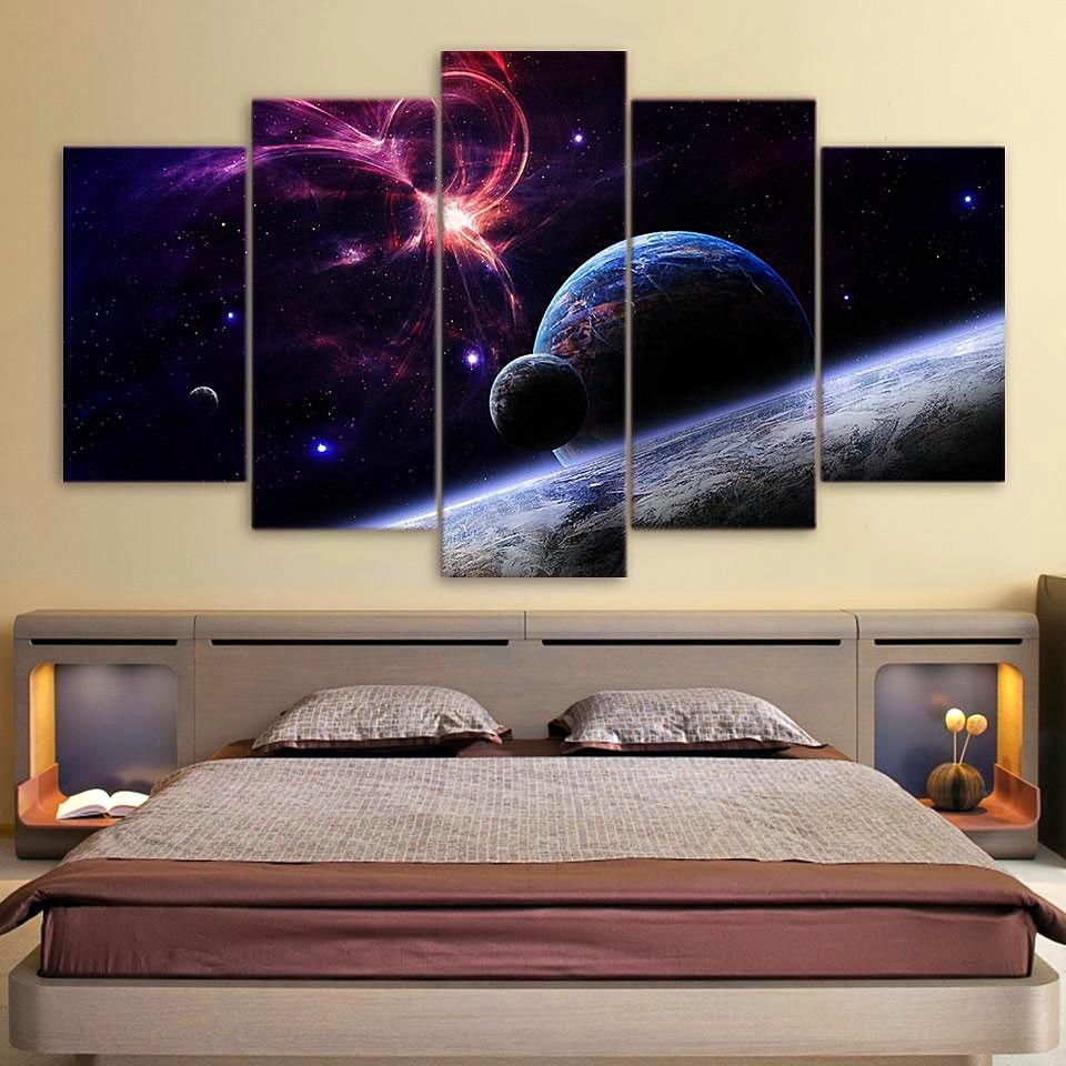Stars Galaxy Infinity – Space Universe Canvas Wall Art