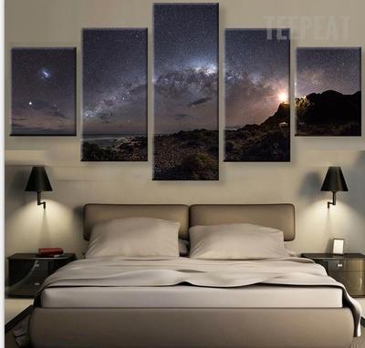 Stars Of The Milky Way Galaxy Space Universe – Canvas Wall Art