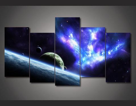Stars Universe Space – Space Canvas Wall Art