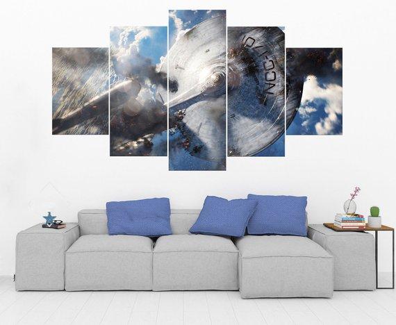 Starship Enterprise – Star Trek 7 – Movie Canvas Wall Art