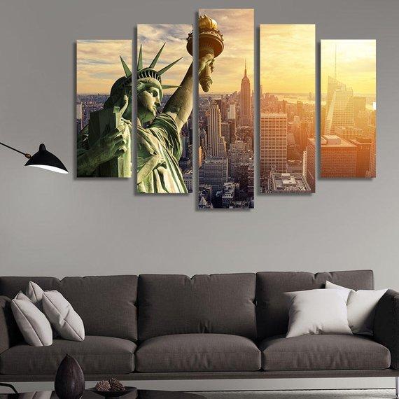 Statue Of Liberty 04 – Nature Canvas Wall Art