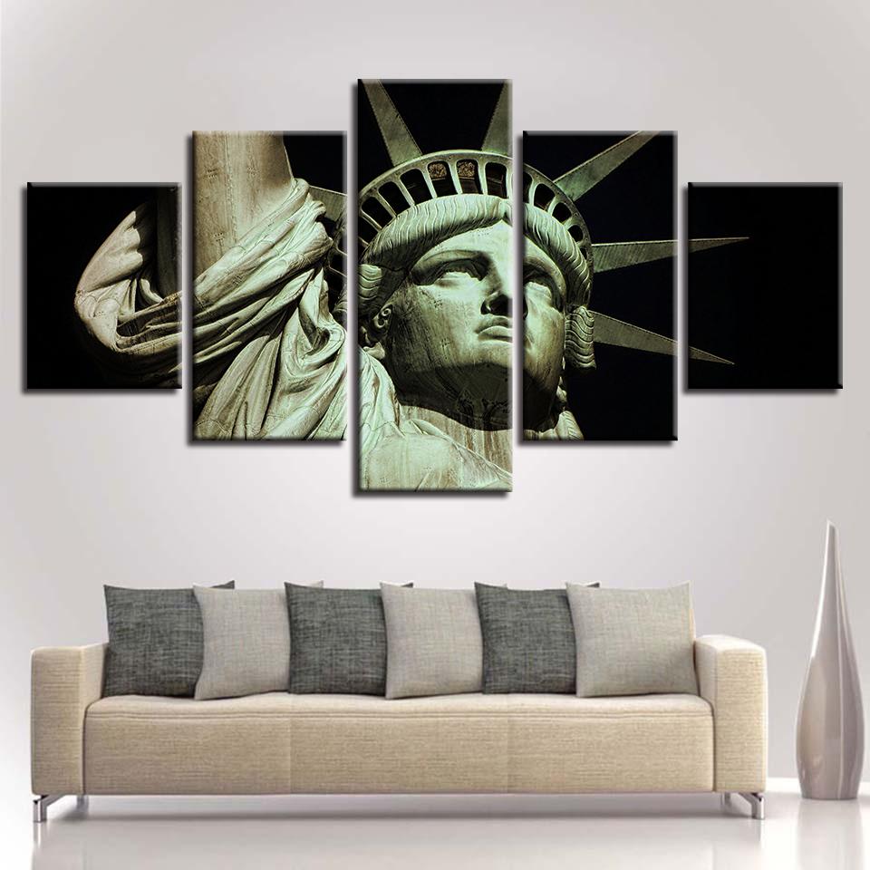 Statue Of Liberty 1 – Nature Canvas Wall Art