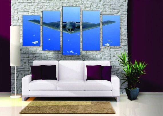 Stealth Bomber – Aircraft Canvas Wall Art