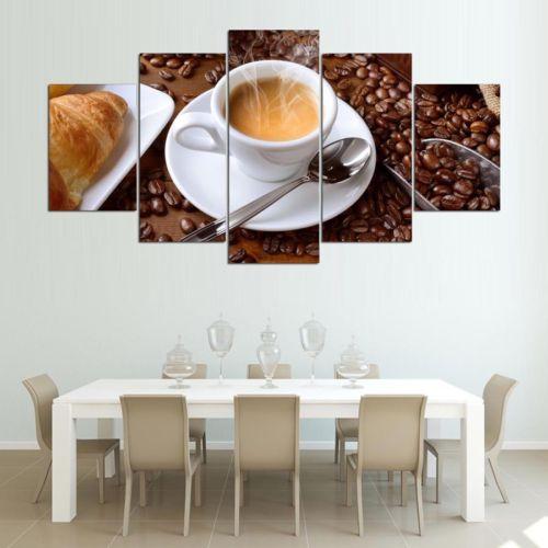 Steaming Coffee Cup – Nature Canvas Wall Art