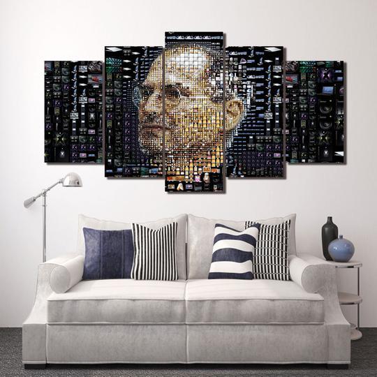 Steve Jobs Apple – Famous Person Canvas Wall Art