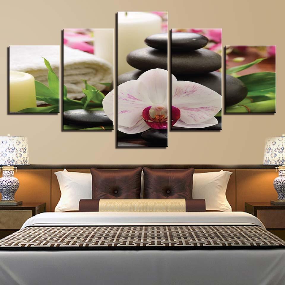 Stone Flower – Nature Canvas Wall Art