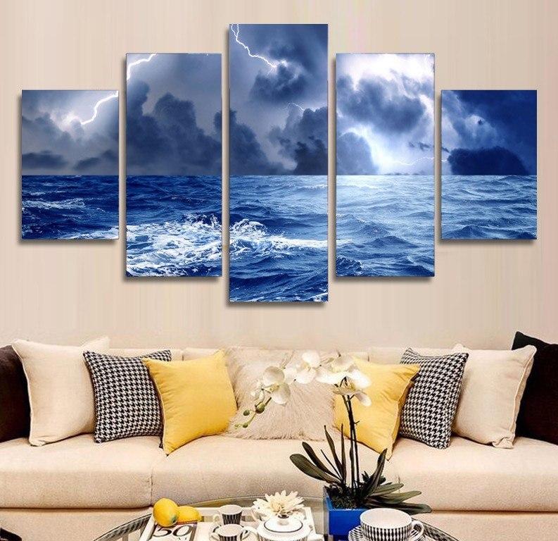 Storm Lightning 1 – Nature Canvas Wall Art