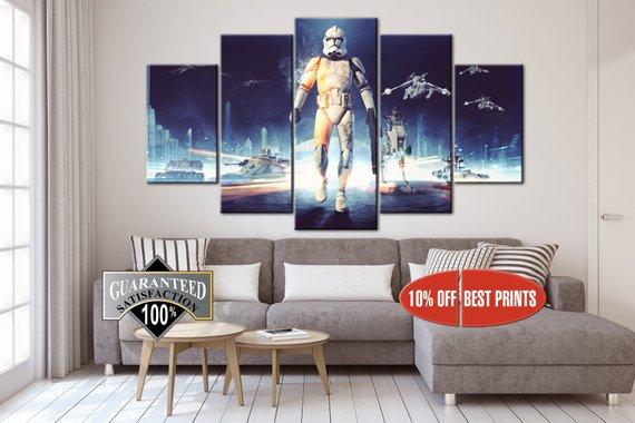 Stormtrooper 2 – Movie Canvas Wall Art