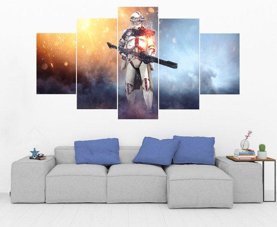 Stormtrooper 4 – Movie Canvas Wall Art