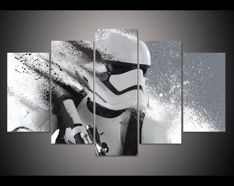Stormtrooper Star Wars Modern Movie Canvas Wall Art